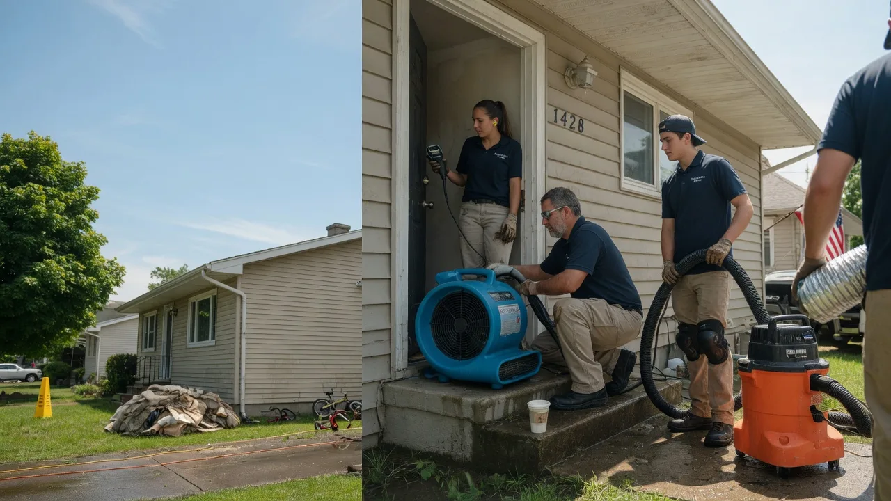 Water Damage Restoration in Farmville, VA near me